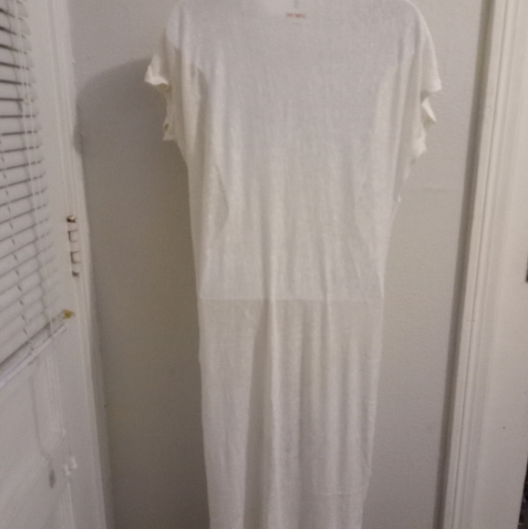 Johhny Was White Embroidered Linen Dress Xtra Smal - Picture 4 of 6
